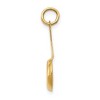 Black Bow Jewelry 14k Yellow Gold 3D Frying Pan with Enameled Egg Charm - 2 of 4