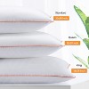 Okak Bed Pillows Set of 2, Neck Pillow with Effectively Support to Cervical Spine, Cooling Pillow with High Quality for Home&Hotel - 4 of 4