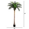 HomeStock  8 ft. Artificial Palm Tree in Pot for Indoor/Outdoor - 2 of 4
