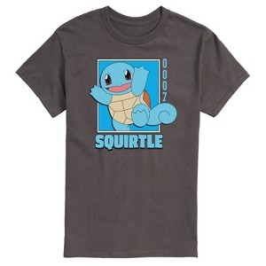 Men's - Pokémon - Squirtle Pokedex Short Sleeve Graphic T-Shirt - 1 of 4