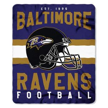 The Northwest Company Baltimore Ravens Fleece Throw , Black