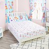 EVERYDAY KIDS Mermaid Twin Size Bed Sheet Set  3-Piece Twin Size Sheets Set Includes Flat Sheet, Fitted Sheet and Pillowcase - 3 of 4