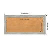 Amanti Art Dove Greywash Narrow Framed Corkboard, Natural Cork - 4 of 4
