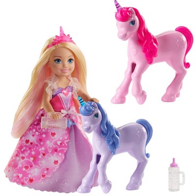 barbie and unicorn set