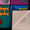 World Rug Gallery Kids Educational Learning Alphabet Non Slip Area Rug - image 4 of 4