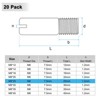 Unique Bargains 304 Stainless Steel Durable Multipurpose Precision Structure Mechanical Fasteners - 3 of 4
