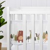 Sweet Jojo Designs Boy, Girl, Unisex/Gender Neutral BreathableBaby Breathable Mesh Crib Liner Woodland Animal Pals Multicolor - 4 of 4