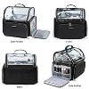 Paaaawaters Large Travel Makeup Bag & Nail Polish Organizer Holds 80 Bottles (15ml-0.5 fl.oz), Nail Polish Storage - 4 of 4