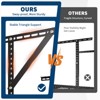 Garage Overhead Storage Racks 600Lbs Capacity, Heavy-Duty Metal Ceiling Racks - 4 of 4
