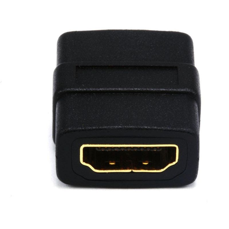 Monoprice HDMI Coupler (Female to Female) Gold Plated, HDMI Cable Extension Connector, 2 of 3