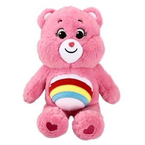 Care Bears Cheer Bear Character Cute Plush 14 Inch Backpack For ...
