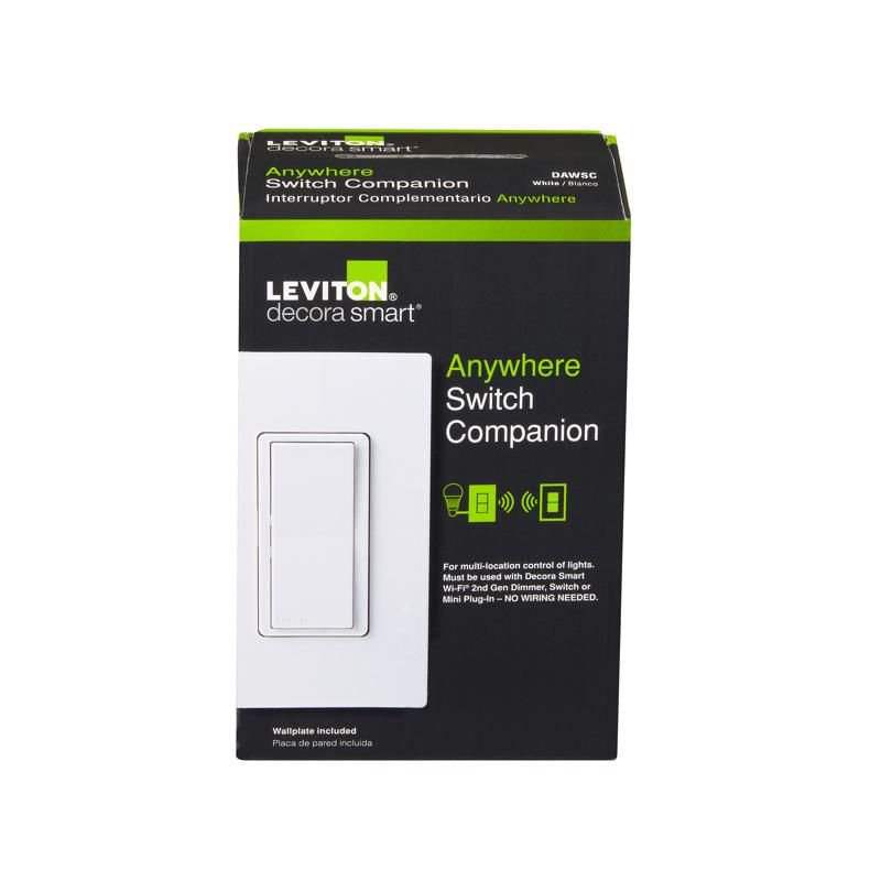 Leviton Decora 3-Way WiFi Switch White 1 pk, 3 of 5