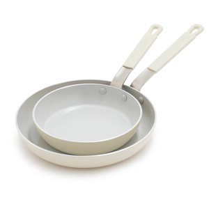 Bobby Flay 2pk (8" and 10") Ceramic Nonstick Aluminum Fry Pan Set - 1 of 4