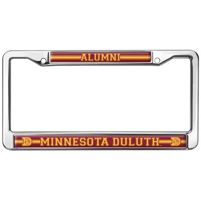Minnesota Duluth Alumni Logo Full Size Standard License Plate Metal Frame
