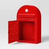 Christmas Metal Red Postbox Decor - Wondershop™ - 4 of 4