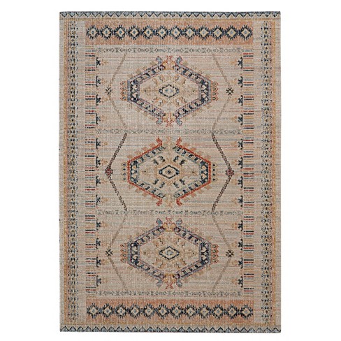 5'x6'6 Faux Cow Hide Rug Ivory - Linon : Target