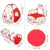 3 In 1 Child Crawl Tunnel Tent Kids Play Tent Ball Pit Set Foldable Children Play House Pop-up Kids Tent - 2 of 4