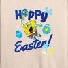 Women's - SpongeBob Squarepants - Hoppy Easter Lightweight French Terry Wide Neck Long Sleeve Shirt - 2 of 4