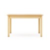 Guidecraft EdQ Toddler Table - Natural: Rectangle Wooden Activity table for Kids, 30"x36" | Toddler Desk for Playroom, Preschool, Daycare - 3 of 4