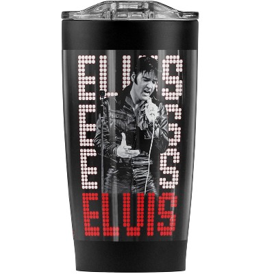 Elvis 1968 Steel Tumbler 20oz Coffee Travel Mug