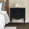 Teresa 3 - Drawer Classical Nightstand with  Built-In Outlets|HULALA HOME - 2 of 4