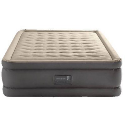 Flash Furniture Queen Size 18 inch Air Mattress with Internal Electric Pump  - Blue, ETL Certified, Carrying Case Included