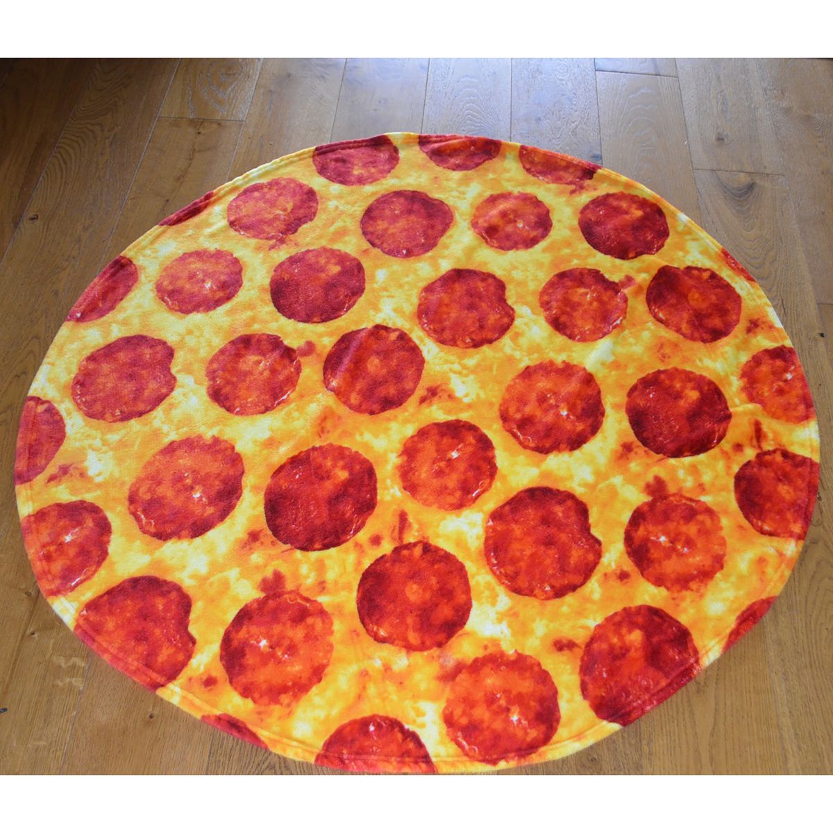 Buddy & Barney: Blanket & Pillow Set: Wrap-A-Roni Pizza - 59", Kids 3+ - thumbnail 2
