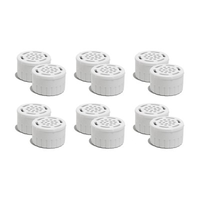 Nispira Replacement Air Filter Cartridge Compatible with TurbClean CPAP Mask Cleaner Sanitizing Machine. Fits WQ30 / WQ60 / GSTxpro, 12 Packs