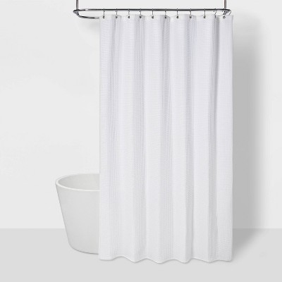 Waffle Weave Shower Curtain - Threshold™
