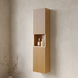 VYNXARIA 36"x24" Double Door Lighted Medicine Cabinet with Defogger, USB Ports & Clock - 1 of 4