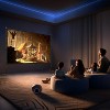 Outdoor Projector Screen with Stand - 120 inch Portable Projector Screens Indoor Outdoor Projector Screen 16:9 4K - 3 of 4