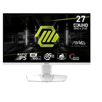 MSI MAG 274URFW 27" Class 4K UHD Gaming LED Monitor - White
