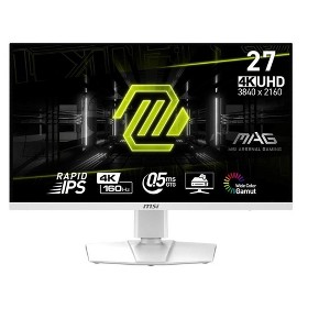 MSI MAG 274URFW 27" Class 4K UHD Gaming LED Monitor - White - 1 of 4