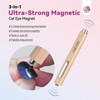 Saviland Professional 3-in-1 Cat Eye Magnetic Gel Tool Kit - N35 Neodymium Magnet Wand with Dual-Ended Effects for Salon Nail Art. - 2 of 4