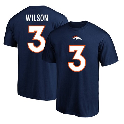 Nike Youth Denver Broncos Russell Wilson #3 Navy Game Jersey