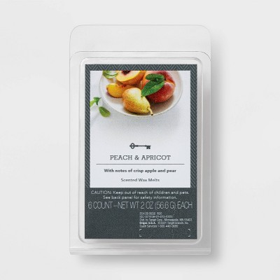 6ct Set Peach and Apricot Wax Melt - Threshold™