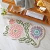 Cotton Tufted Printed Bath Rugs - 2 of 4