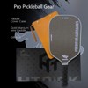 Aukfa Thermoformed Pickleball Paddle – Gold Titanium Wire Texture, 16mm PP Honeycomb Core, Fabric Surface,Multicolor - 4 of 4