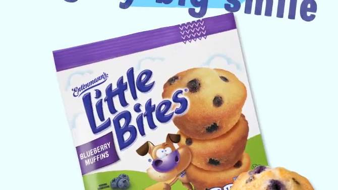 Entenmann&#39;s Little Bites Blueberry Muffins - 8.25oz, 2 of 11, play video