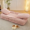 LAOTIES Human Dog Bed Lazy Sofa Couch,5-Position Adjustable Folding Sleeper For Adults And Pets - 3 of 4