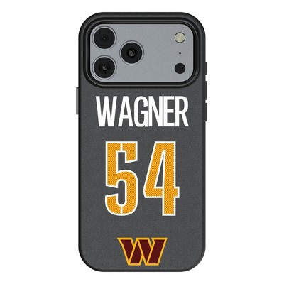 NFL Washington Commanders Players Game Tactic MagSafe Compatible Cell Phone Case for Apple iPhone 17 Series