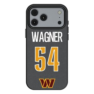 NFL Washington Commanders Players Game Tactic MagSafe Compatible Cell Phone Case for Apple iPhone 17 Series - 1 of 4