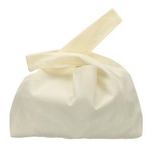 Unique Bargains Canvas Soft Clutch Women's Small Wrist Knot Handbag - 1 of 4