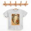 Checkered Ghost Floral Vintage - Youth Short Sleeve Graphic T-Shirt and Toddler Short Sleeve Graphic T-Shirt - 2 of 3