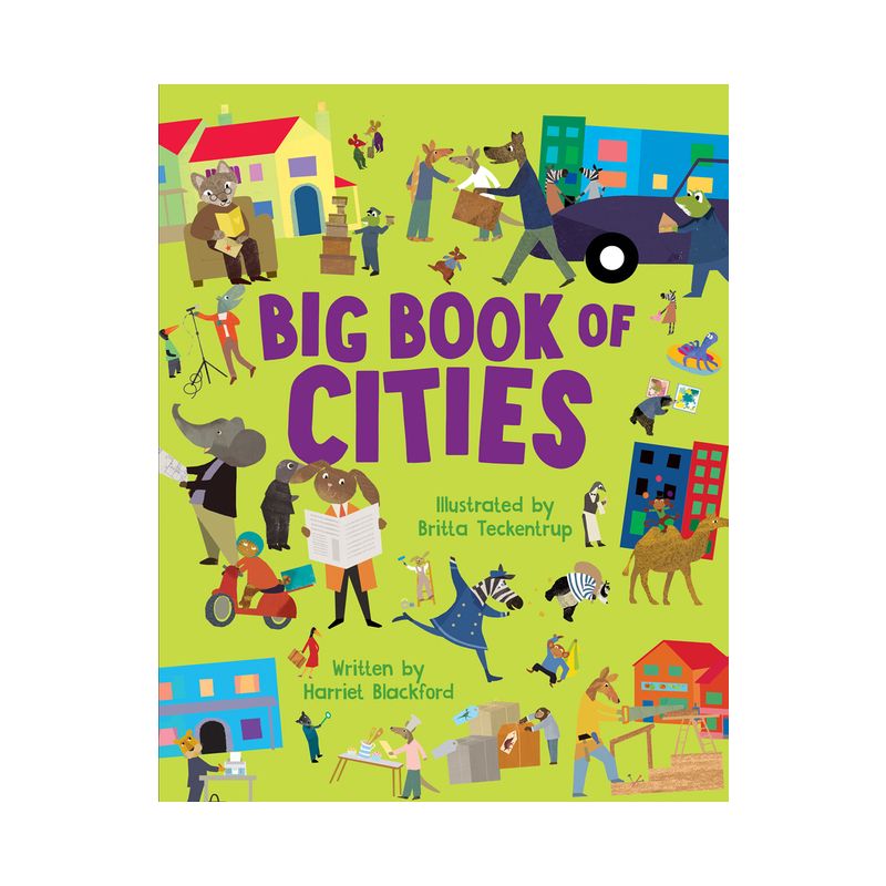 Big Book of Cities - (Little Explorers Big Facts Books) by  Harriet Blackford (Hardcover), 1 of 2