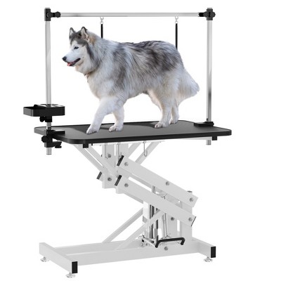 Hydraulic Pet Grooming Table w/Anti-Static Table Top