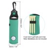 Unique Bargains Water Resistant Durable Portable Golf Ball Carry Bags with Clip - 2 of 4