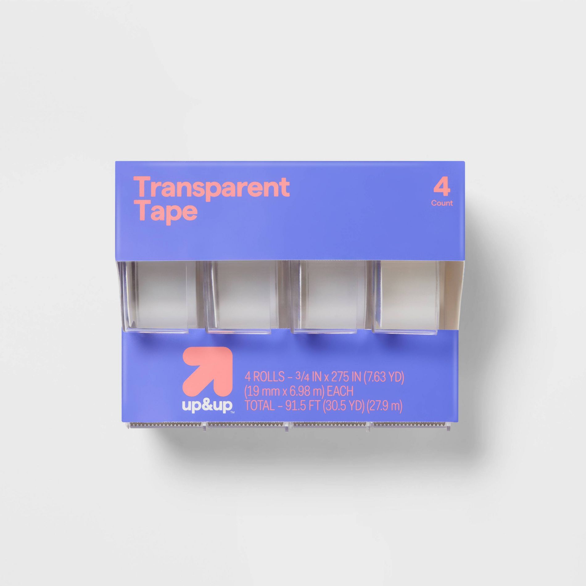 4ct Transparent Tape - up&up™