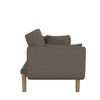 RealRooms Barrie Futon Sofa Bed in Teddy Fabric - 4 of 4