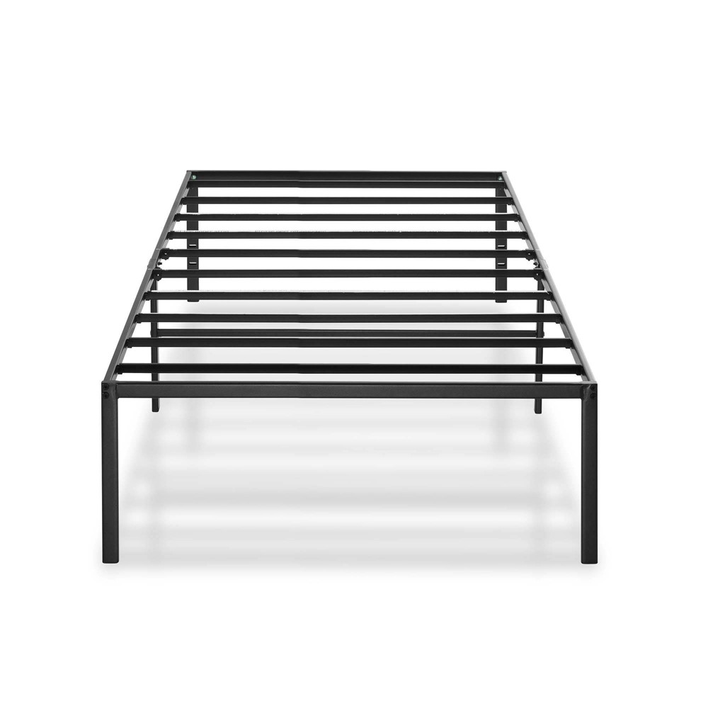 Photos - Bed Best Price Mattress Twin 16" Classic Metal Platform  Frame Black